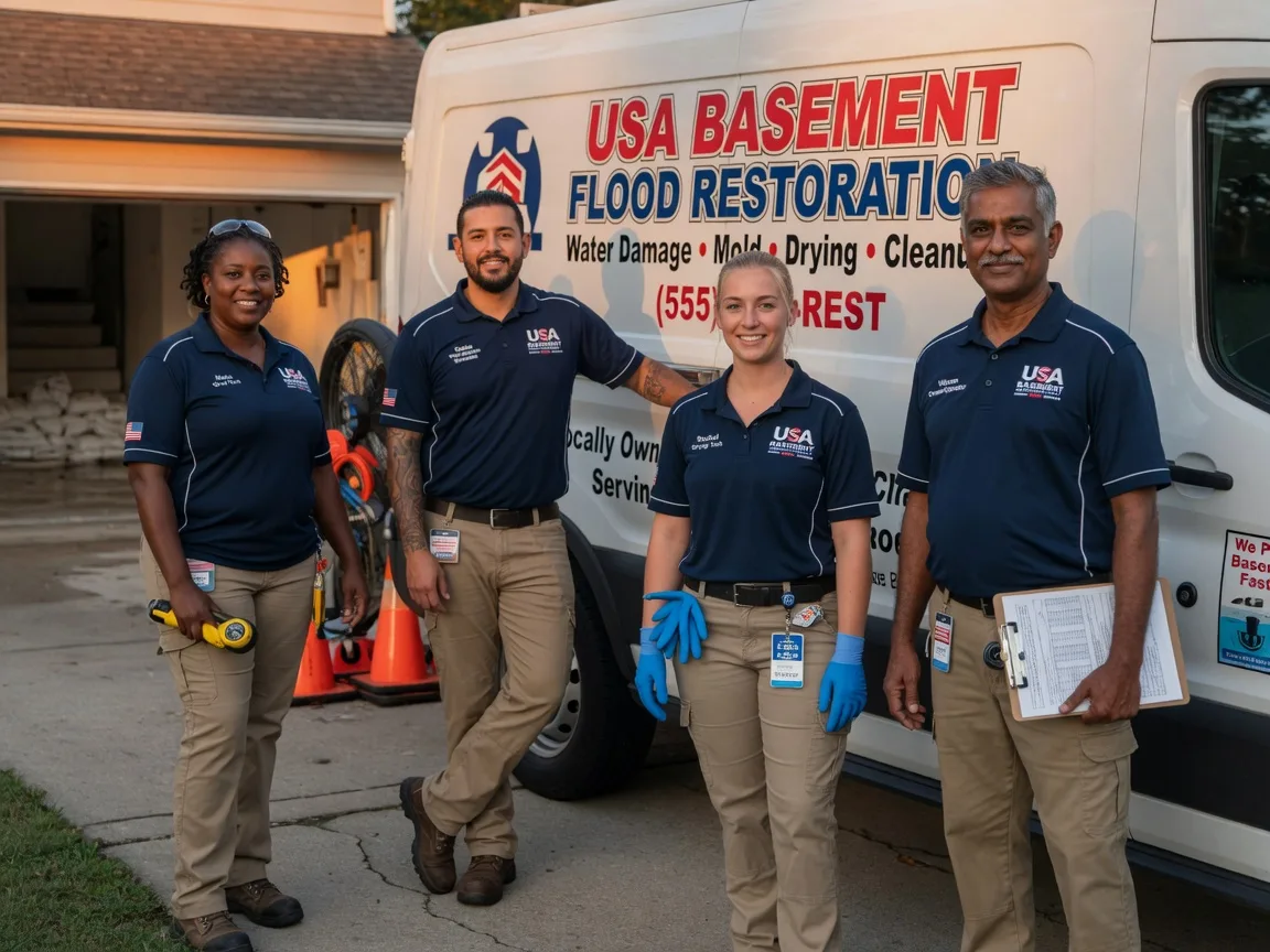 Basement Flood Cleanup company in Angelus Oaks, CA
